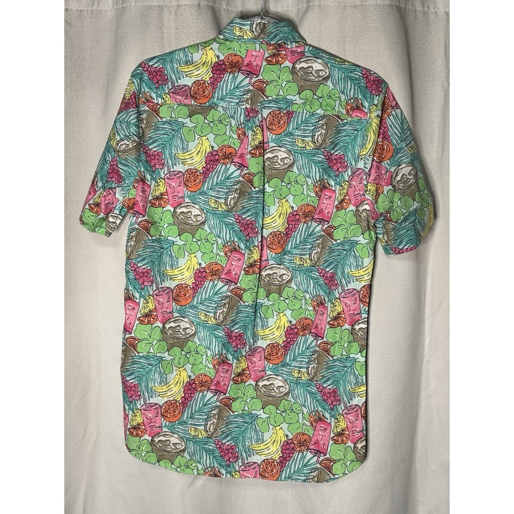 Vineyard Vines Mens Classic Fit Murray Shirt Tropical Drink Print Button Sz XS - Picture 4 of 5